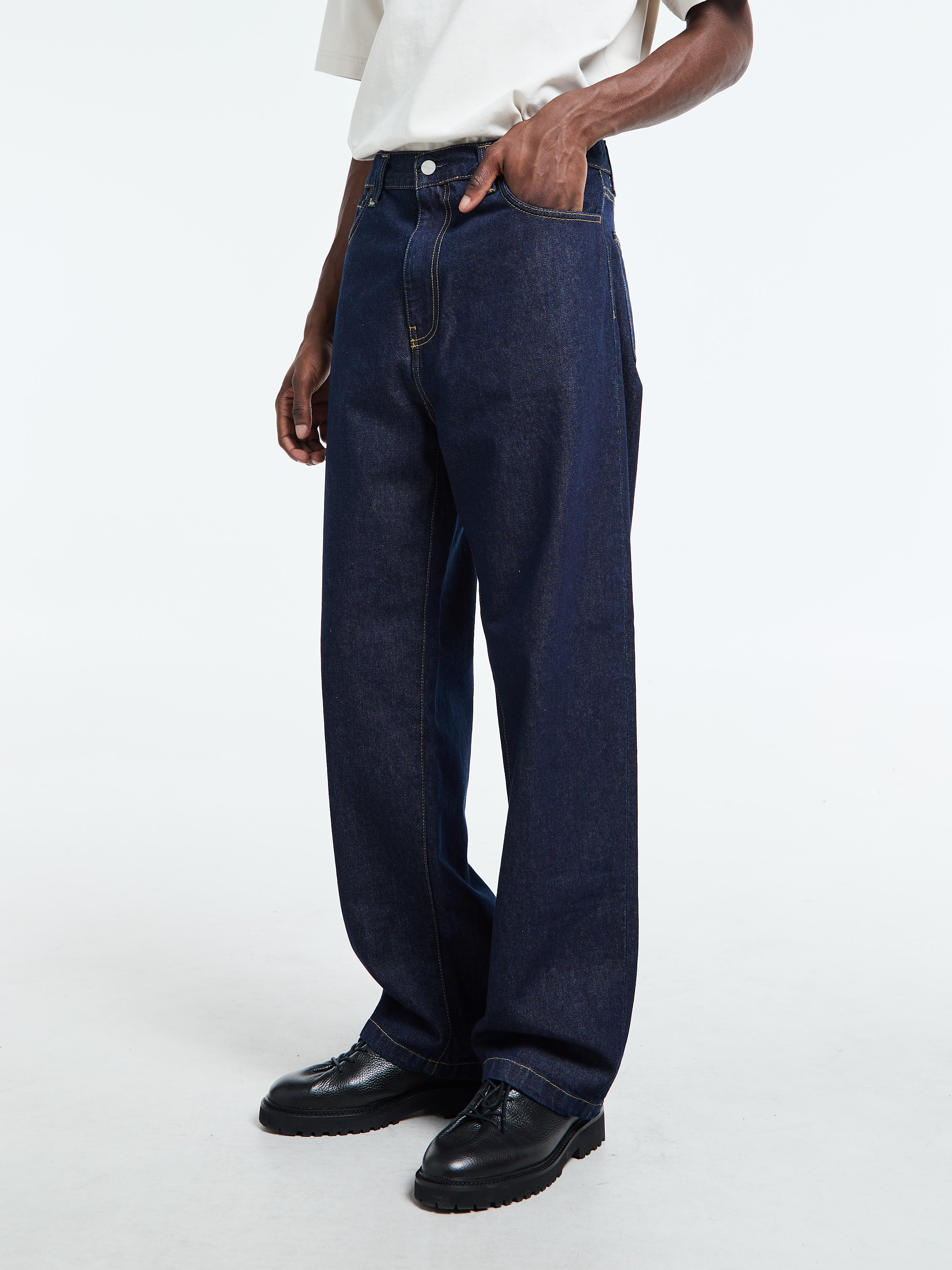 Carhartt WIP - Landon Pants in Blue Rinsed