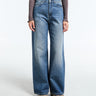 Carhartt WIP - W' Jane Pants in Blue Dark Used Wash