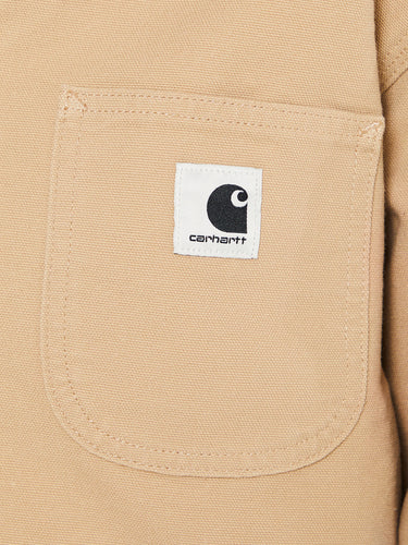 Carhartt WIP - W' OG Michigan Coat in Dusty H Brown and Tobacco Rinsed