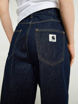 Carhartt WIP - W' Brandon Shorts in Blue Rinsed