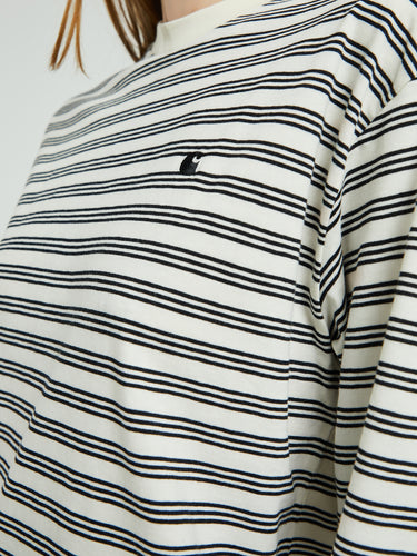 Carhartt WIP - W' Long Sleeve Sydney T-Shirt in Sydney Stripe Wax