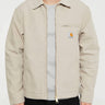 Carhartt WIP - Detroit Jacket in Dusky Beige Stone Canvas