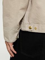 Carhartt WIP - Detroit Jacket in Dusky Beige Stone Canvas