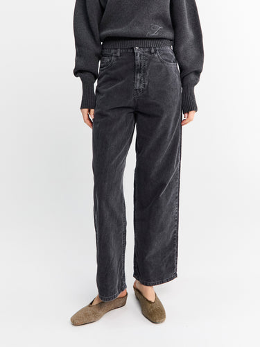 Carhartt WIP - W' Brandon Pant in Black Dusky Light Wash