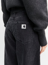 Carhartt WIP - W' Brandon Pant in Black Dusky Light Wash