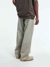 Carhartt WIP - Landon Pants in Blue and Leather Garment Dyed