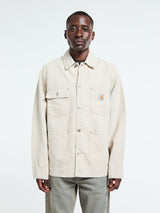 Carhartt WIP - Walter Chore Coat in Natural rinsed