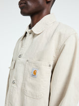 Carhartt WIP - Walter Chore Coat in Natural rinsed