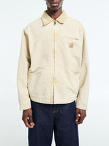 Carhartt WIP - OG Detroit Jacket in Dusty H Brown and Dusty H Brown Chalk Wash