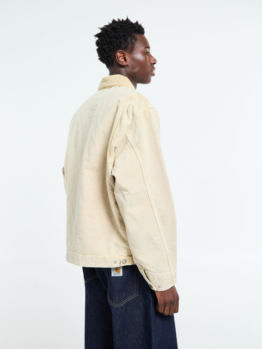 Carhartt WIP - OG Detroit Jacket in Dusty H Brown and Dusty H Brown Chalk Wash