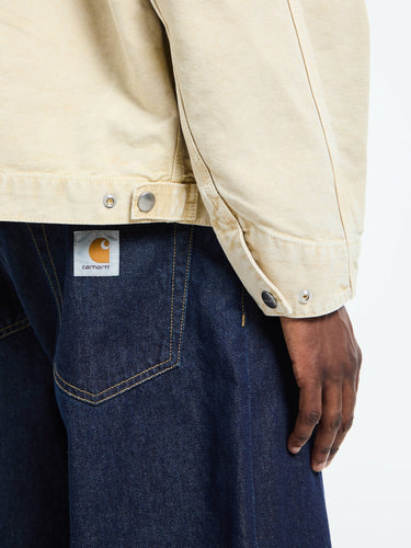 Carhartt WIP - OG Detroit Jacket in Dusty H Brown and Dusty H Brown Chalk Wash