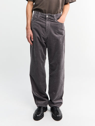 Landon Pant 'Coventry' Corduroy in Porphyry rinsed