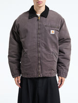 Carhartt WIP - OG Detroit Jacket in Tobacco / Black stone canvas