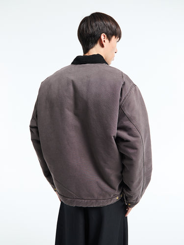 Carhartt WIP - OG Detroit Jacket in Tobacco / Black stone canvas