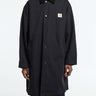 Carhartt WIP - Webster Coat in Black and Black Rinsed