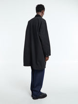 Carhartt WIP - Webster Coat in Black and Black Rinsed