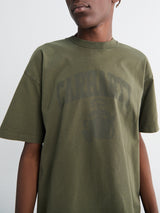 Carhartt WIP - S/S Faded Pond Corps T-Shirt in Cypress Heavy Stone Wash