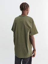 Carhartt WIP - S/S Faded Pond Corps T-Shirt in Cypress Heavy Stone Wash