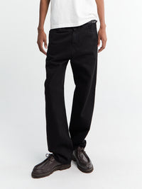Carhartt WIP - Aaron Pants in Black Rinsed