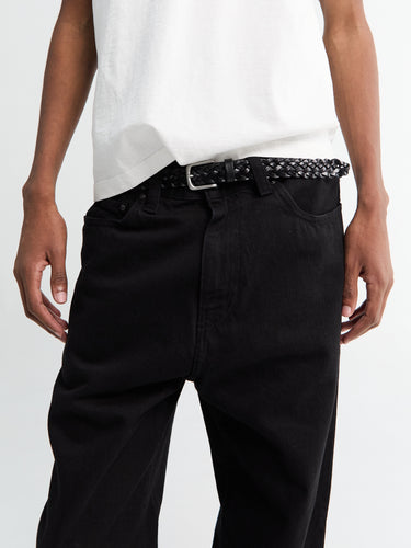 Carhartt WIP - Aaron Pant 100% Cotton 'Camano' Denim, 12 oz Black rinsed