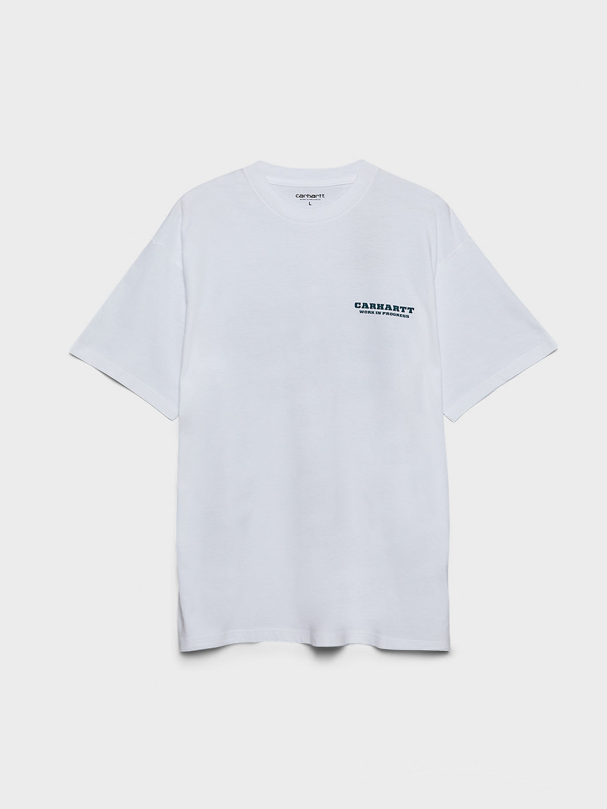 Carhartt WIP - Runaway T-Shirt in White and Malachite