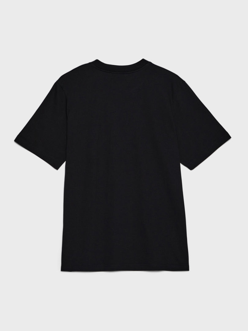 Le Joueur Printed T-Shirt in Black