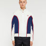Casablanca - Side Panelled Shell Suit Track Jacket in Taffeta White