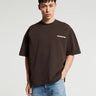 Cole Buxton - CB Sportswear T-Shirt in Brown