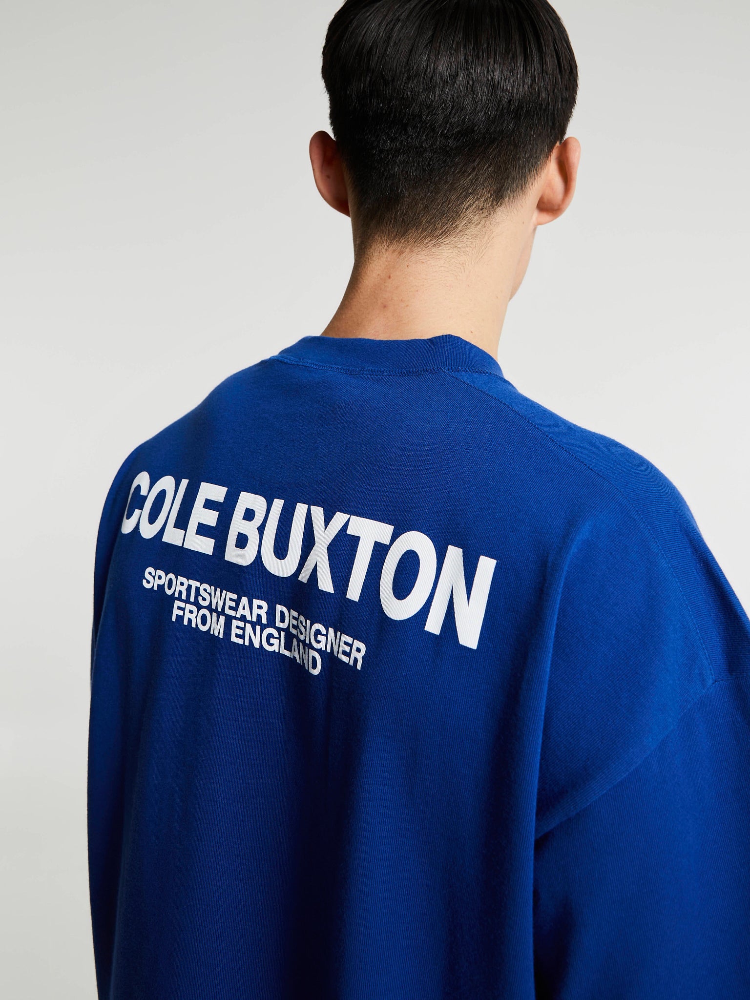 Cole Buxton - CB Sportswear T-Shirt in Cobalt Blue