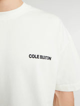 Cole Buxton - CB Sportswear T-Shirt in Vintage White