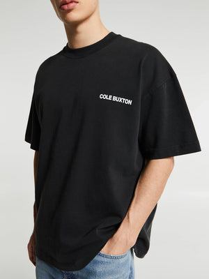 Cole Buxton CB Sportswear T-Shirt in Vintage Black – Stoy