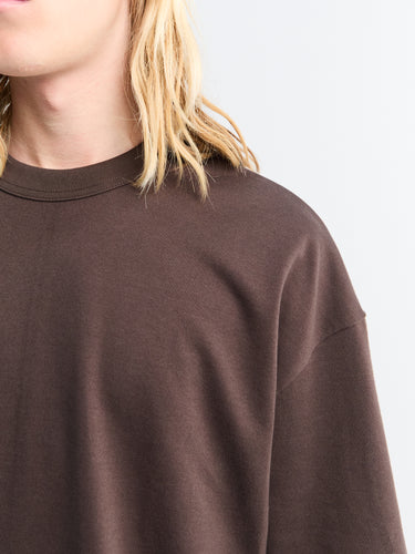 Comme des Garçons Homme - Cotton Jersey T-Shirt in Brown