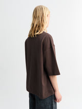 Comme des Garçons Homme - Cotton Jersey T-Shirt in Brown