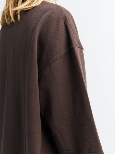 Comme des Garçons Homme - Cotton Jersey T-Shirt in Brown