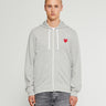 Comme des Garçons PLAY - Sweatshirt in Grey