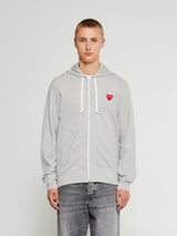 Comme des Garçons PLAY - Sweatshirt in Grey