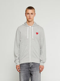 Comme des Garçons PLAY - Sweatshirt in Grey