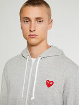 Comme des Garçons PLAY - Sweatshirt in Grey