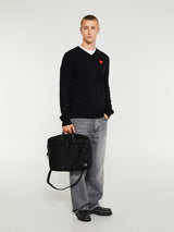Comme des Garçons PLAY - Knit Pullover in Black