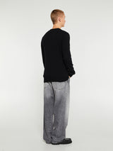 Comme des Garçons PLAY - Knit Pullover in Black