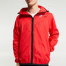 Comme des Garçons PLAY - CDG Play x K Way Full Zip Packable Jacket in Red