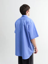 Comme des Garçons Homme - Short Sleeve Shirt in Saxe