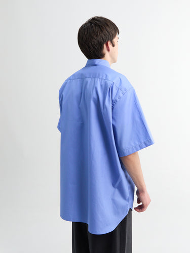 Comme des Garçons Homme - Short Sleeve Shirt in Saxe