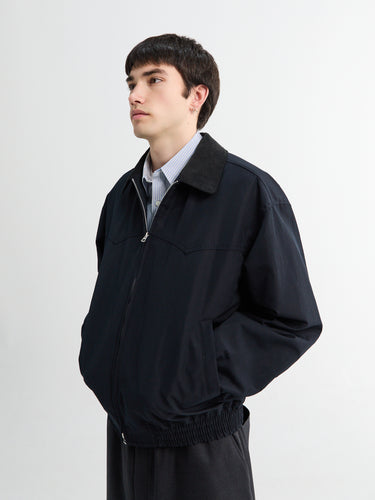 Comme des Garçons Homme - Men's Jacket in Navy