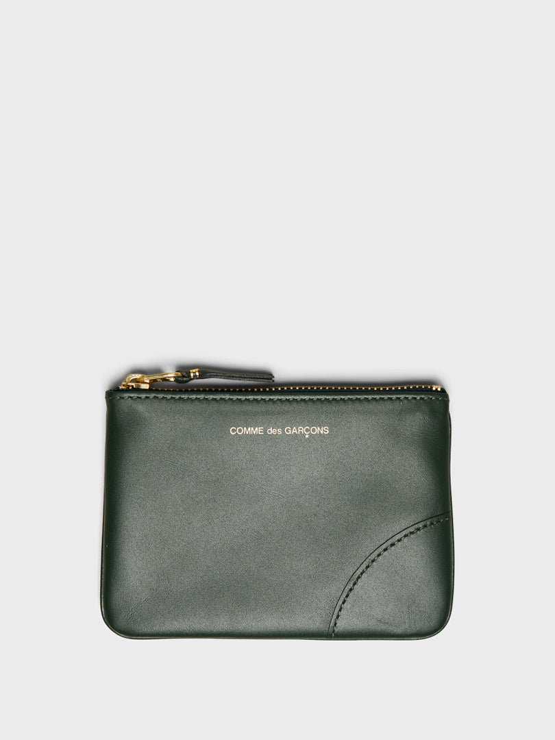 Comme des Garçons WALLET - Classic Zip Wallet in Bottle Green