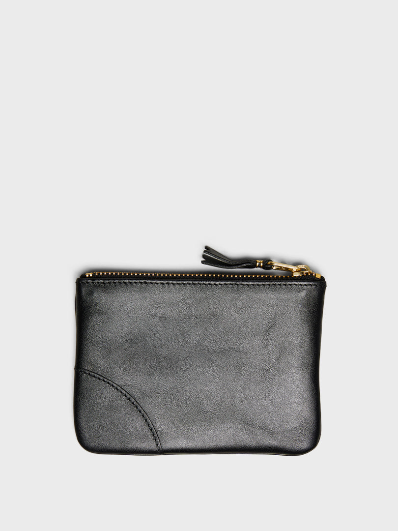 Classic Zip Wallet in Black