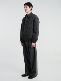Comme des Garçons Homme - Jacket in Charcoal Heath