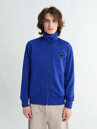 Sweatshirt with Black Emblem in Navy