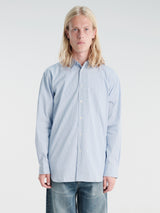Comme des Garçons SHIRT - Woven Shirt in Blue Stripe