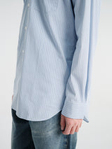 Comme des Garçons SHIRT - Woven Shirt in Blue Stripe